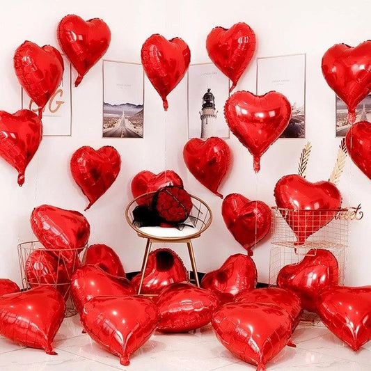 Lot de 10/50/100 ballons d'amour - Moncrush.fr